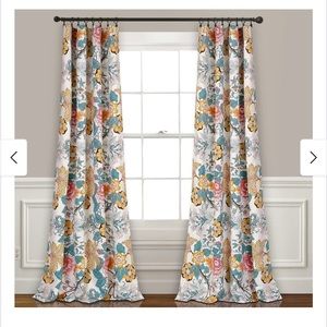 4 Half Moon curtain panels